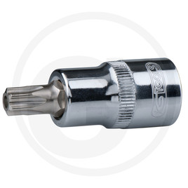 KS Tools CHROME+ TX bit socket, 1/2", 55mm,TB60