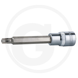 KS Tools CHROME+ TX bit socket, 1/2", 110mm,TB60