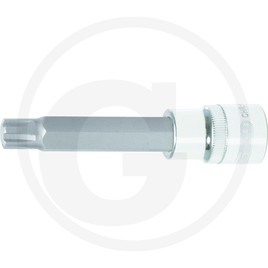 KS Tools 1/2" CHROME+ Bit socket for RIBE, M7