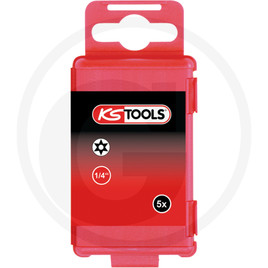 KS Tools TORSIONpower bit,75mm,TH15tamperproof,5pcs