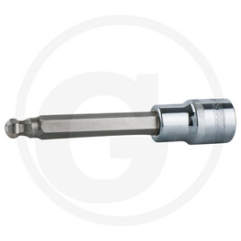 KS Tools 1/2" CHROMEplus Bit-Stecknuss Innensechskant,Kugel