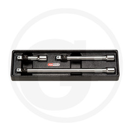 KS Tools CHROME+ extension set,3pcs,75-250mm