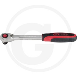 KS Tools 1/2" reversible ratchet, 245 mm, 72 teet