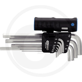KS Tools CLASSIC 3 in 1 key wrench set hex, long