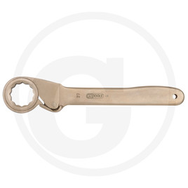 KS Tools BERYLLIUM+ Friction ratchet with BI-Hexagon ring 17 mm