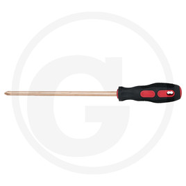 KS Tools BERYLLIUM+ Screwdriver for cross-slotted head screws PH2