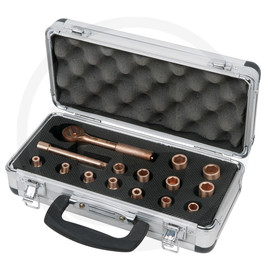 KS Tools BERYLLIUM+ Socket set 1/4" 16-pcs.