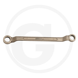 KS Tools BRONZEplus Doppel-Ringschlüssel gekröpft 2.3/8x2.3
