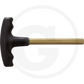 KS Tools BRONZE+ Hexagon key wrench with T-Handle 10 mm