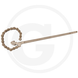 KS Tools BRONZE+ Chain pipe wrench light version Ø max. 150 mm
