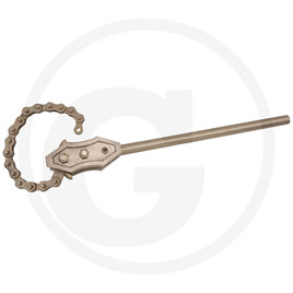 KS Tools BRONZE+ Chain pipe wrench american version Ømax.38mm