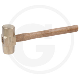 KS Tools BRONZE+ Mining hammer 5000 g, with hickory handle