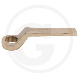 KS Tools BRONZE+ Ring slogging spanner offset 100 mm