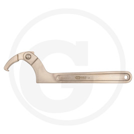 KS Tools BRONZE+ Swivel head hook spanner Ø50-120