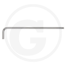 KS Tools STAINLESS hex key with ball end,XL, 2,5mm