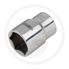 KS Tools STAINLESS hex socket, 1/4", 13mm