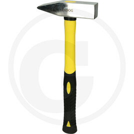 KS Tools EDELSTAHL Schlosserhammer mit Fiberglasstiel, 1000