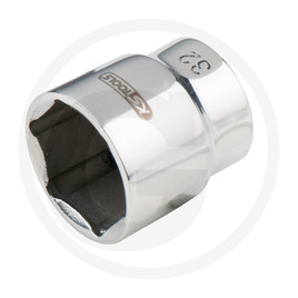 KS Tools STAINLESS hex socket, 3/4", 30mm