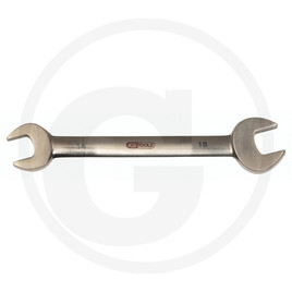 KS Tools Titanium open end spanner, 17x19mm