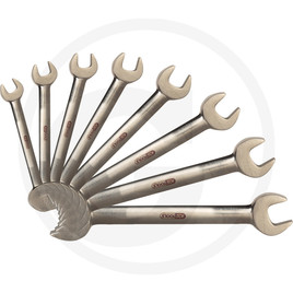 KS Tools Titanium OE spanner, 8pcs, 6x7-17x19mm