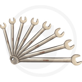 KS Tools Titanium combi spanner set offset, 8pcs