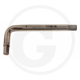 KS Tools Titanium hex key, 9/64"