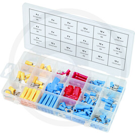 KS Tools Crimp connector assortment, 160 pcs.