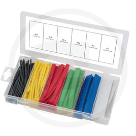KS Tools Shrink-On Tubes Assorment, Coloured, 110 pcs