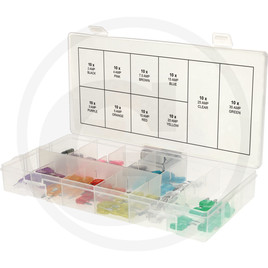 KS Tools Sortiment Mini-Sicherungen,2-30A, 100-tlg.