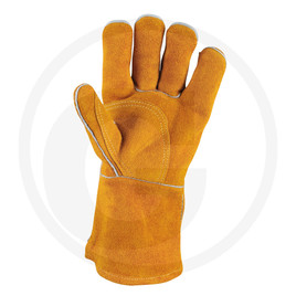 KS Tools Welding leather gloves, extra long