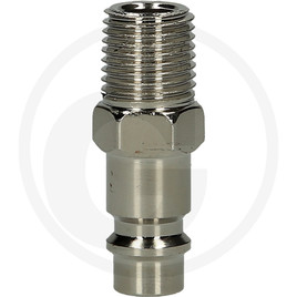 KS Tools Metall-Stecknippel, 1/4"AG, Europa