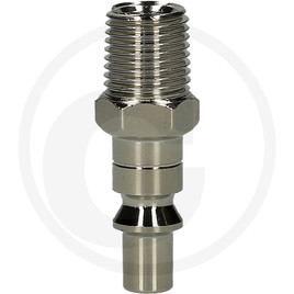 KS Tools Metall-Stecknippel, 1/4"AG, 44mm