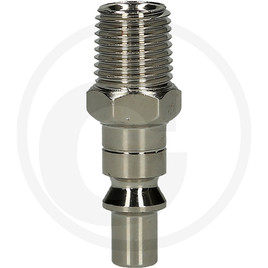 KS Tools Metall-Stecknippel, 1/4"AG, 45mm