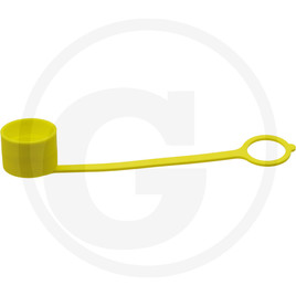 GRANIT Protective cap female KF DN12-BG3 yellow