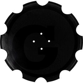 Pöttinger Disc D: 580 serrated 5 mm