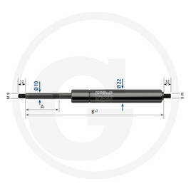 Stabilus LIFT-O-MAT® / Gas spring - LIFT-O-MAT® /