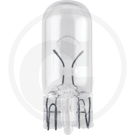 Philips Glass socket bulb W3W