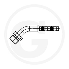 Manuli Fitting 45° male thread 5/8"-18-UNF 06