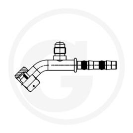 Manuli Fitting 45° OR f. 5/8"-18-UNF 06 SAE V